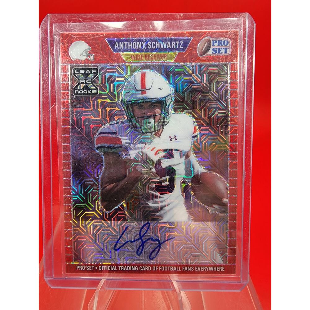 2021 Leaf Pro Set Metal Anthony Schwartz Red Mojo Auto
